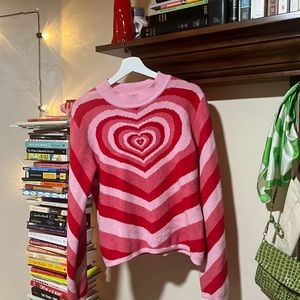 cider heart wave sweater